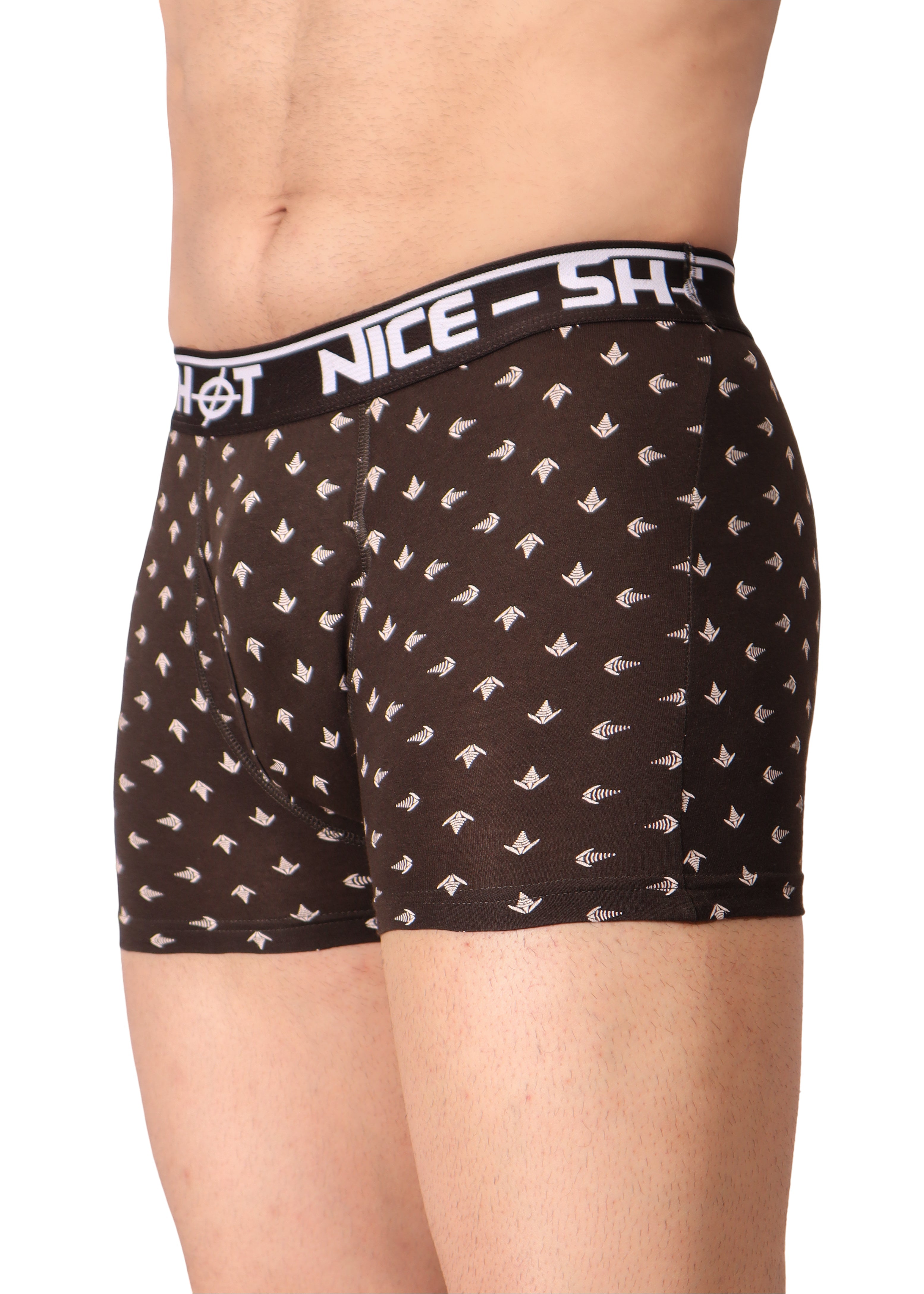 Men’s Boxer Briefs – Cocoa Dot Comfort Series