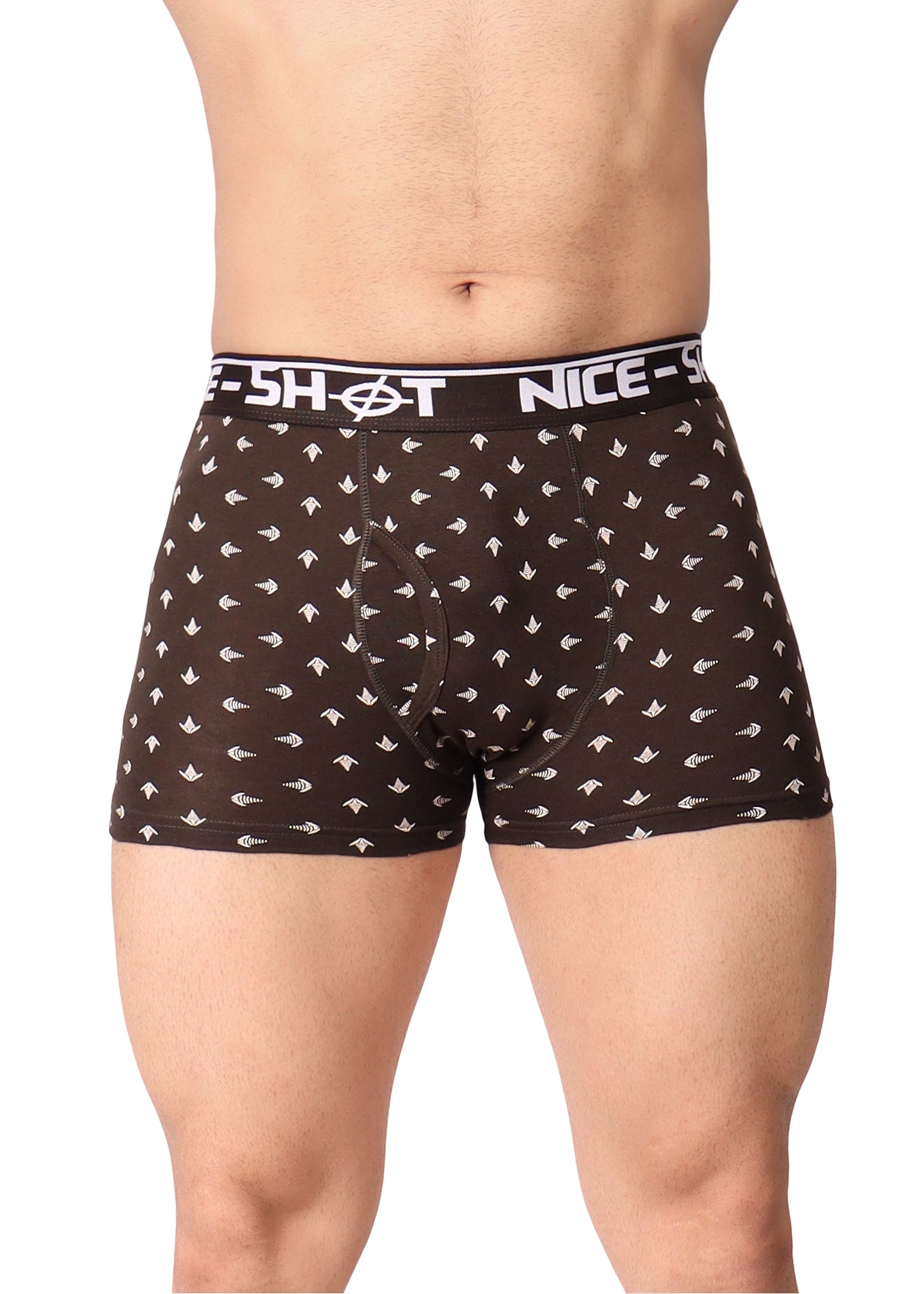 Men’s Boxer Briefs – Cocoa Dot Comfort Series