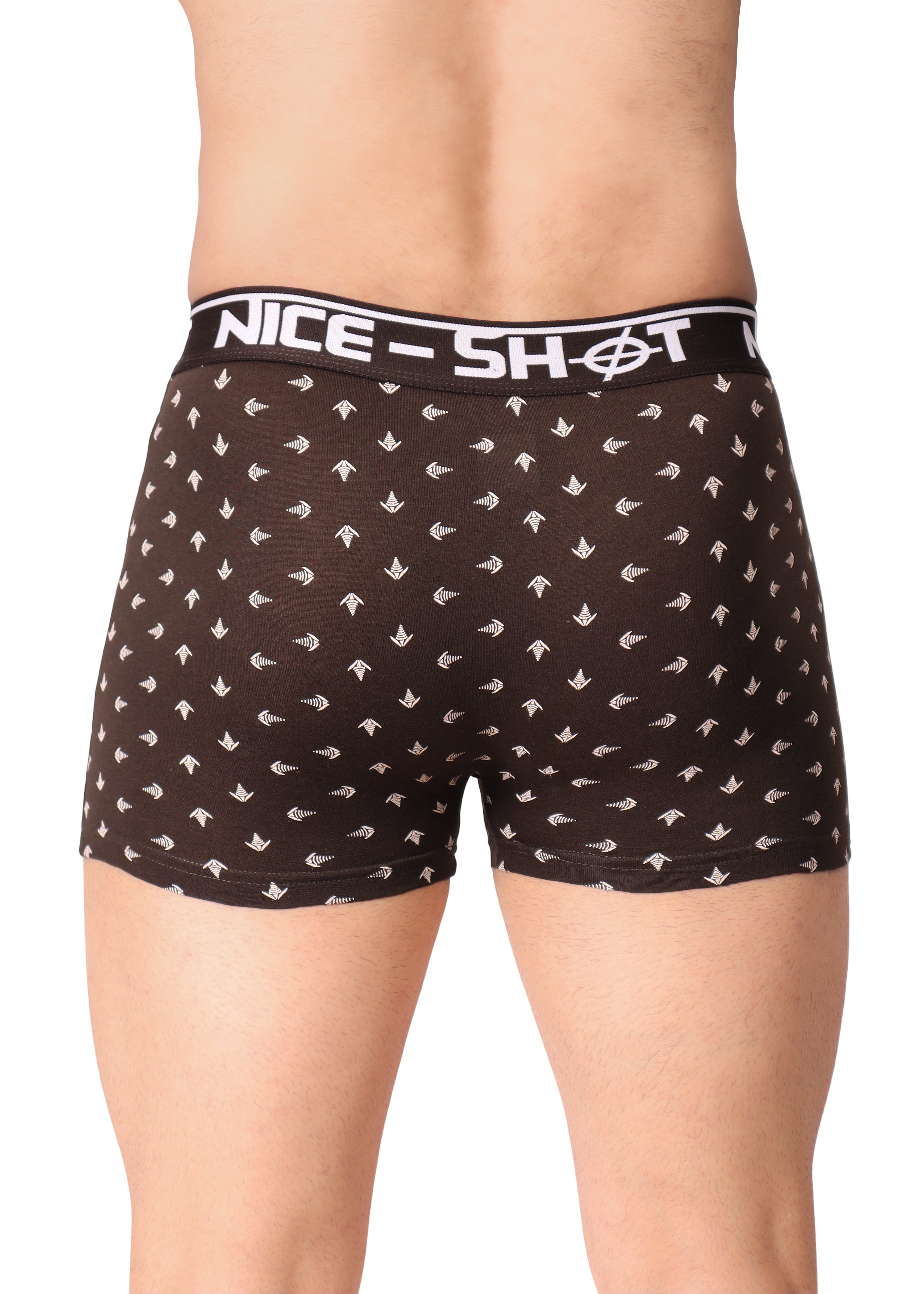 Men’s Boxer Briefs – Cocoa Dot Comfort Series