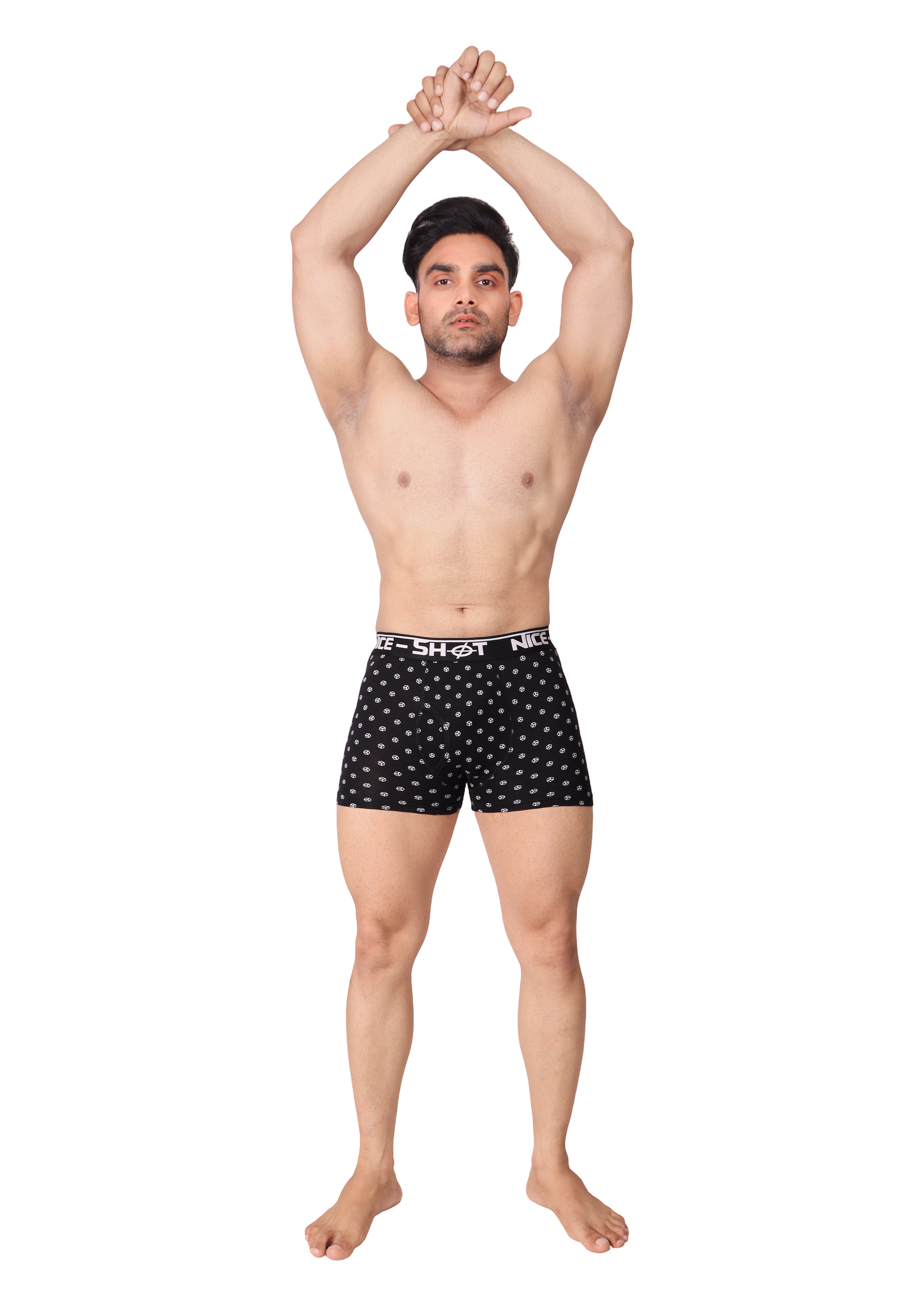 Men’s Boxer Briefs – Midnight Dot Edition