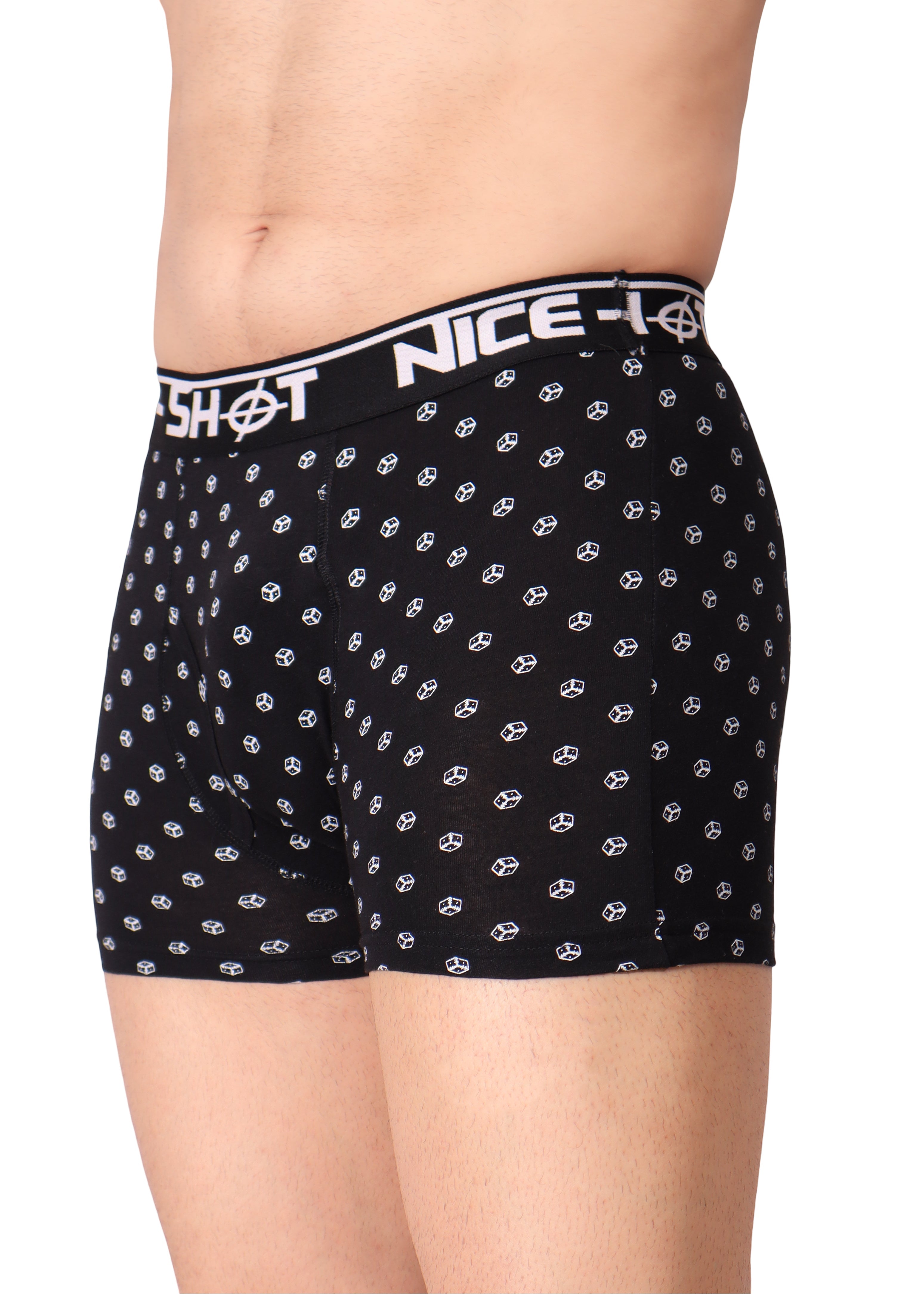 Men’s Boxer Briefs – Midnight Dot Edition