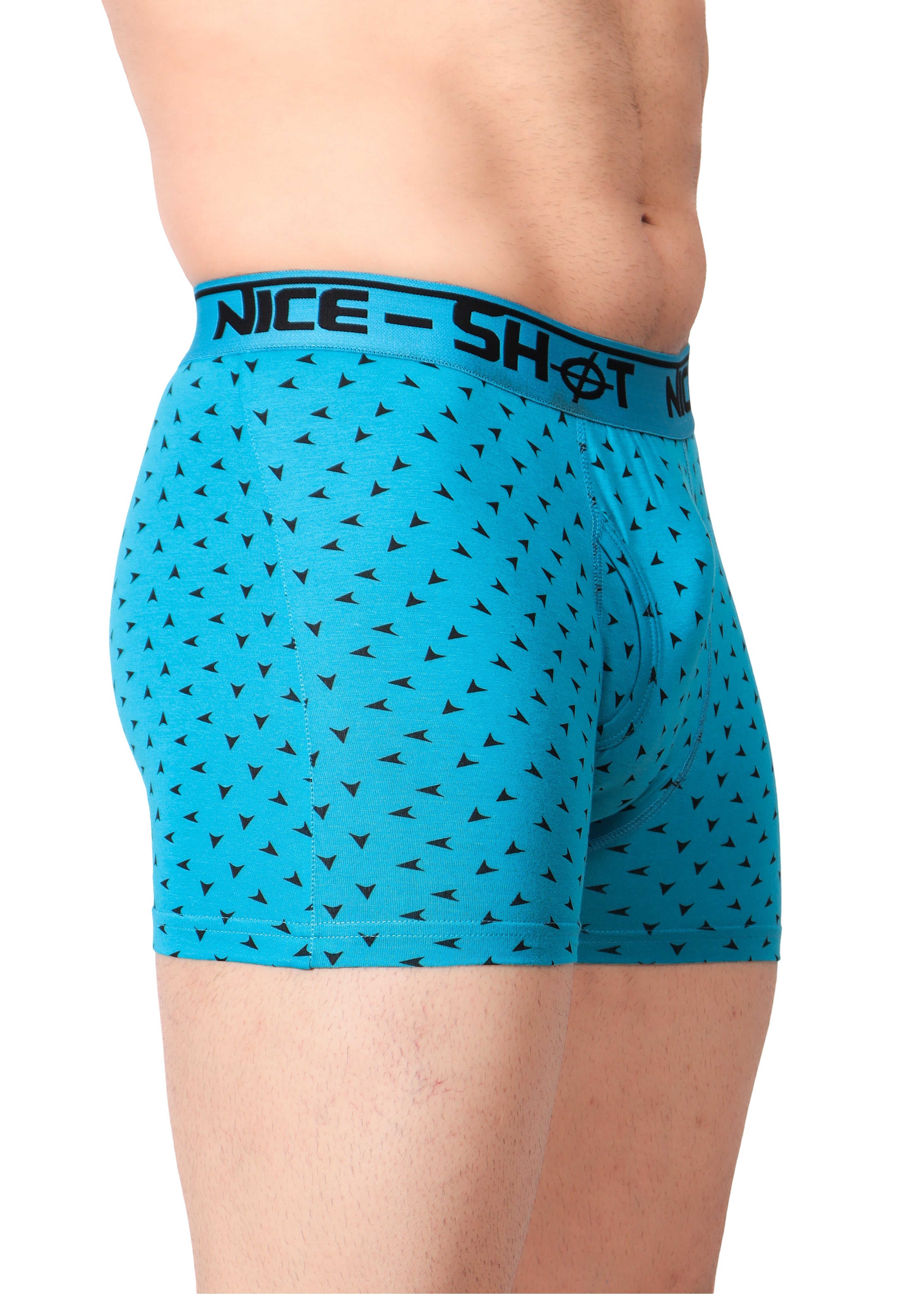 Men’s Boxer Briefs – Electric Blue Dot Edition