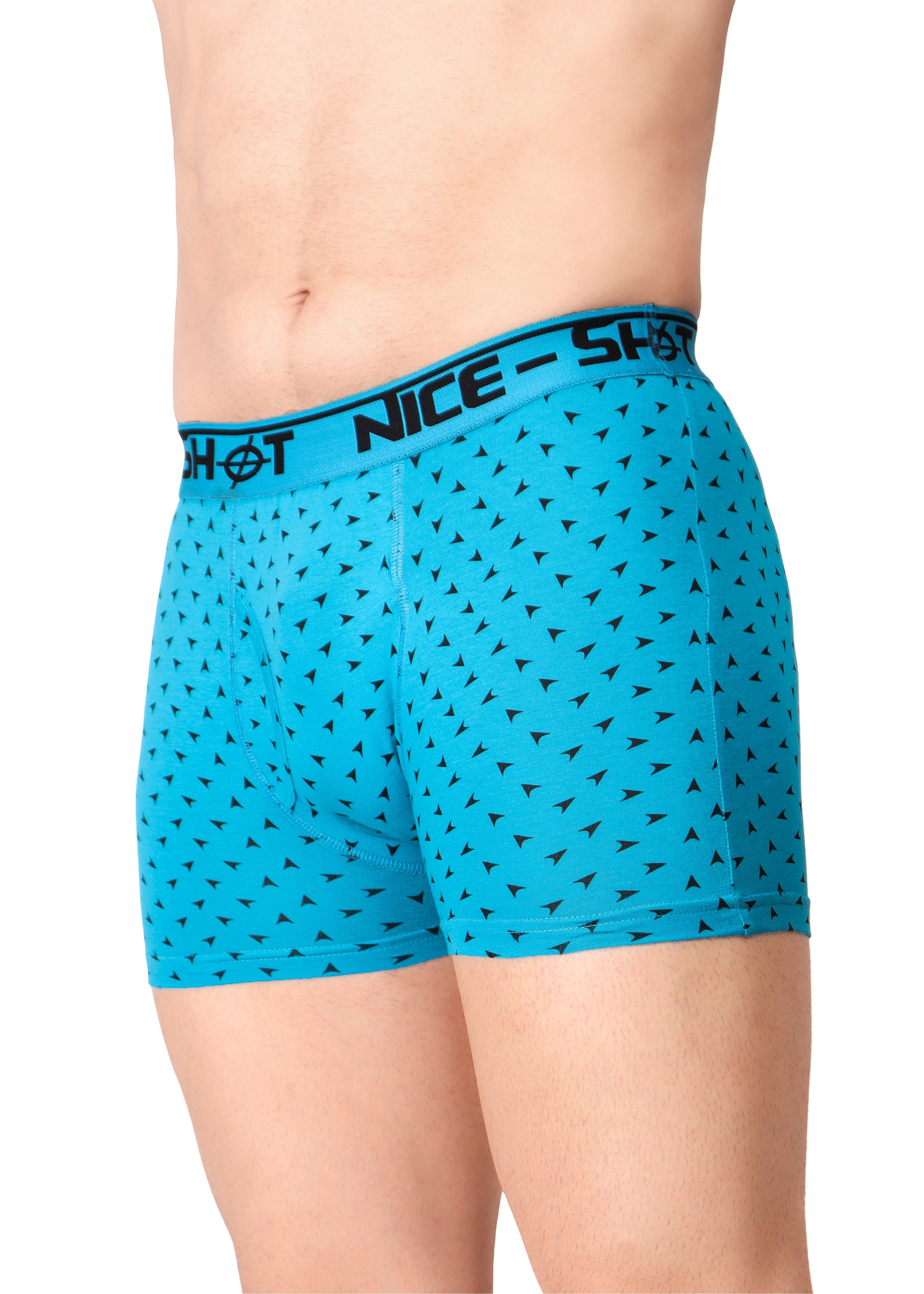Men’s Boxer Briefs – Electric Blue Dot Edition