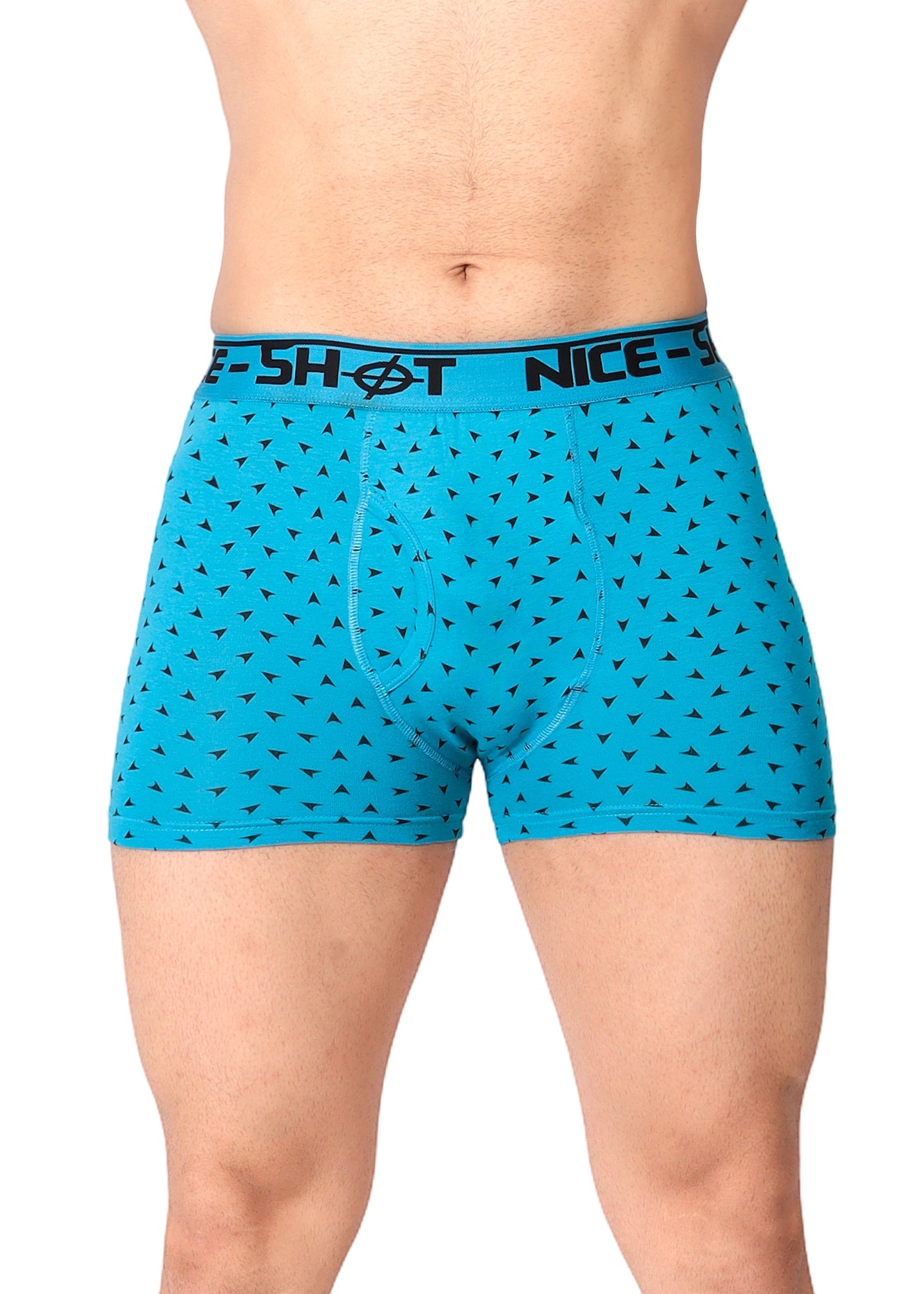 Men’s Boxer Briefs – Electric Blue Dot Edition