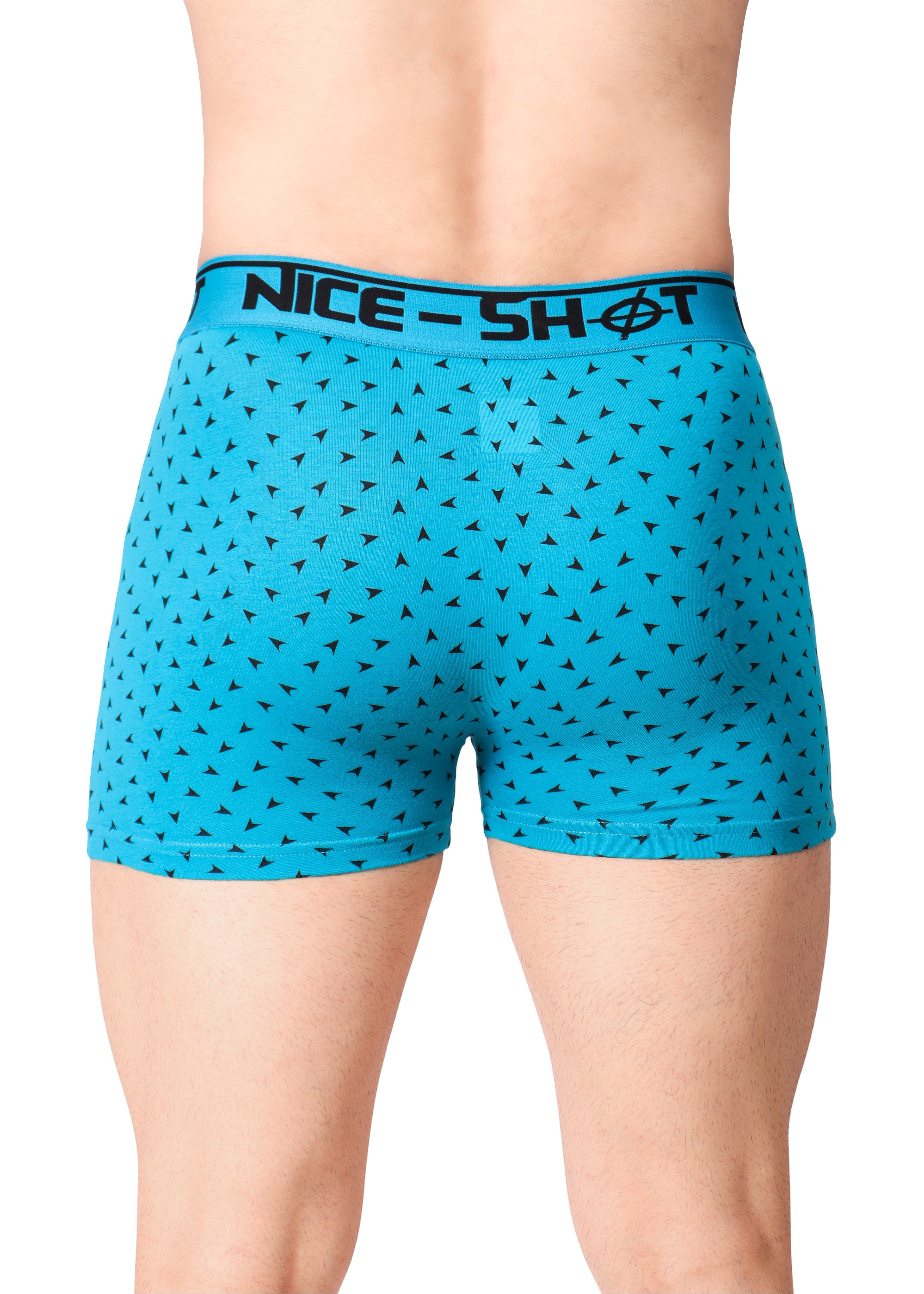 Men’s Boxer Briefs – Electric Blue Dot Edition