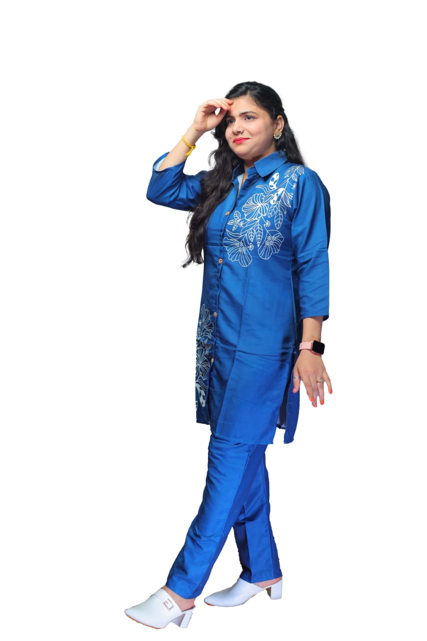 Ocean Blue Co-Ord Set