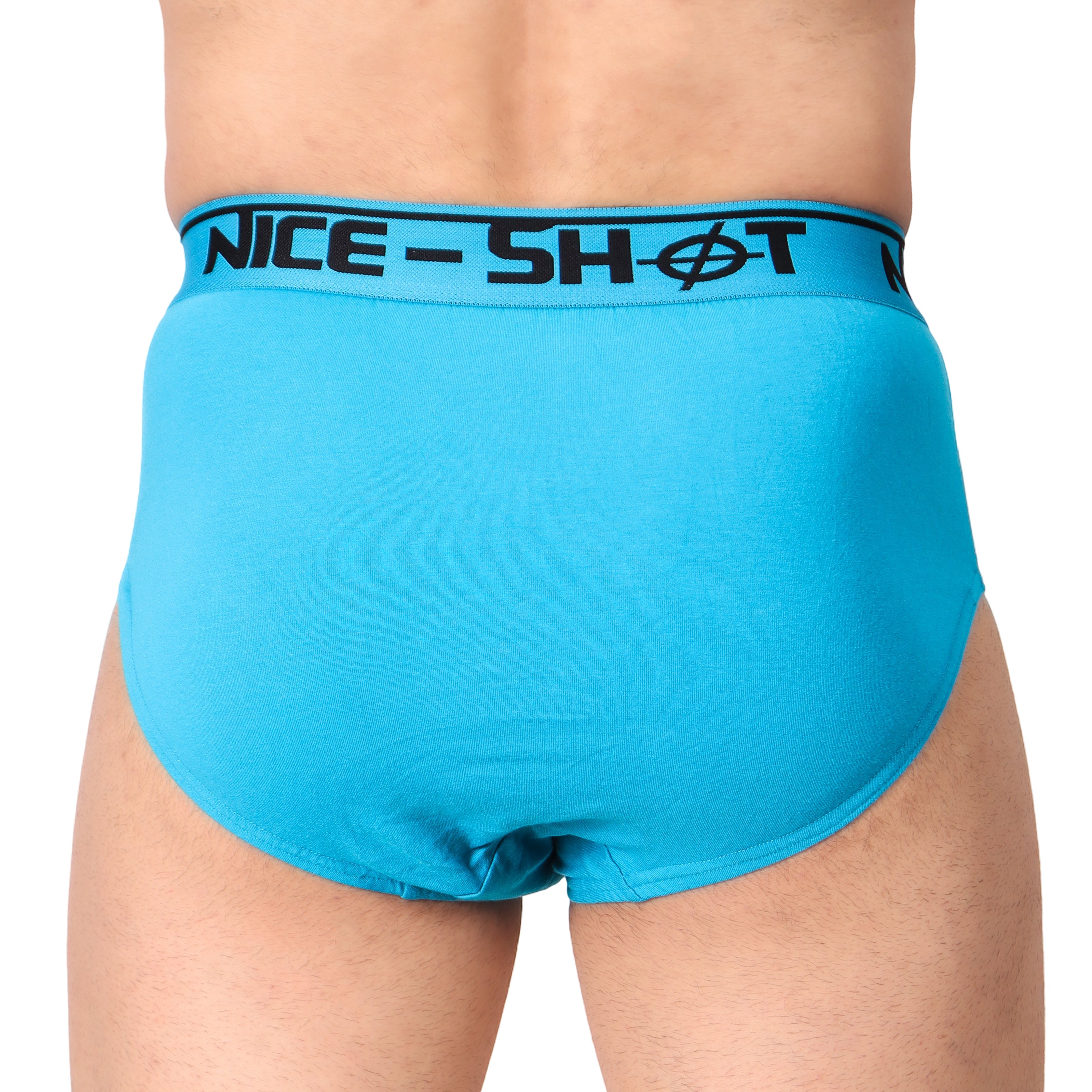 Men’s Electric Blue Briefs – Bold Moves by NICE SHOT