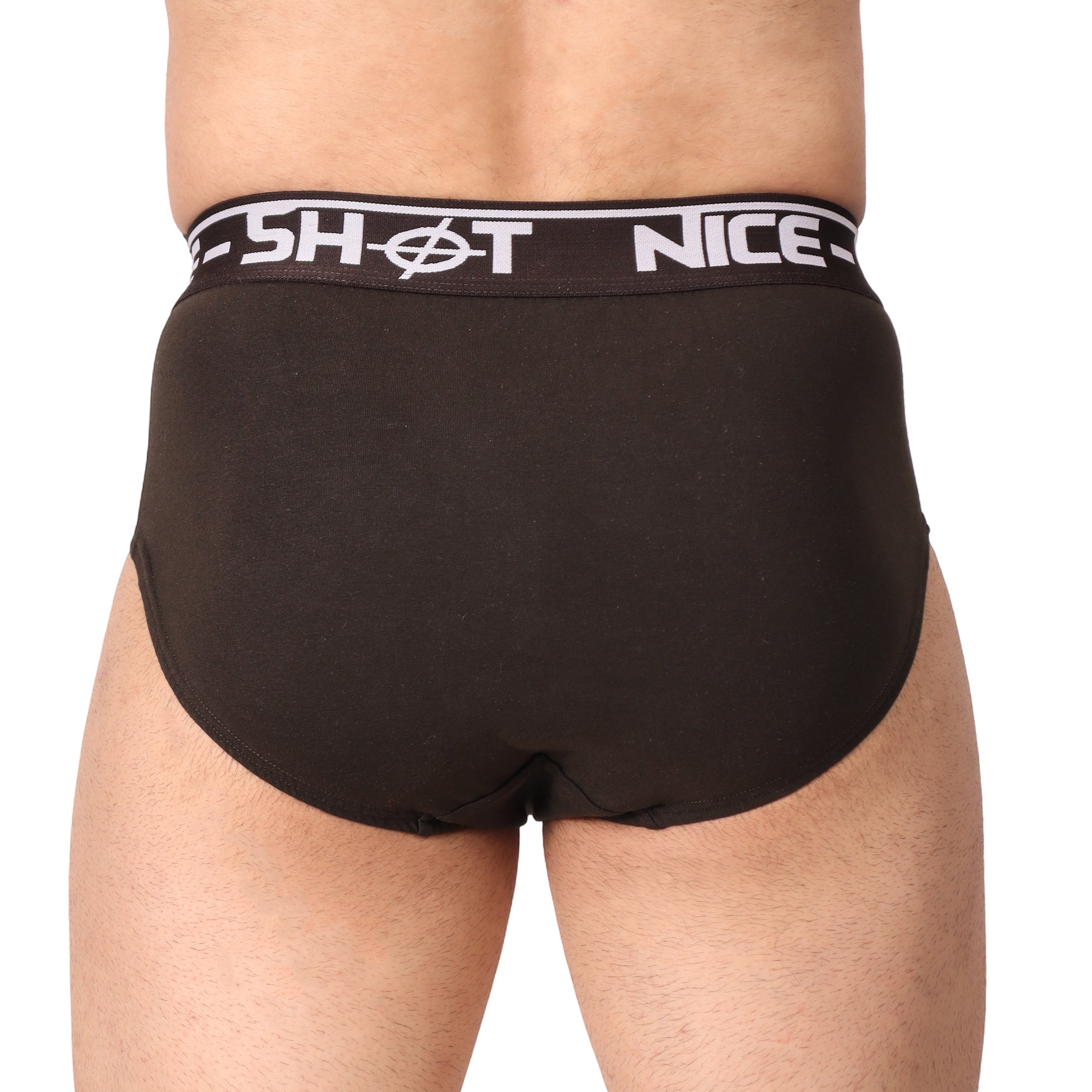 Men’s Jet Black Briefs – Everyday Power by NICE SHOT