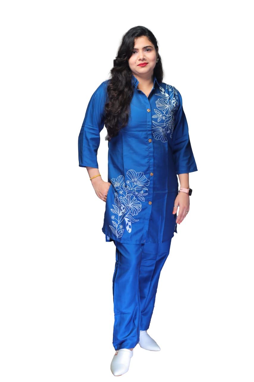Ocean Blue Co-Ord Set