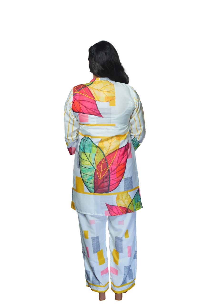 Colorful Co-Ord Set For Women