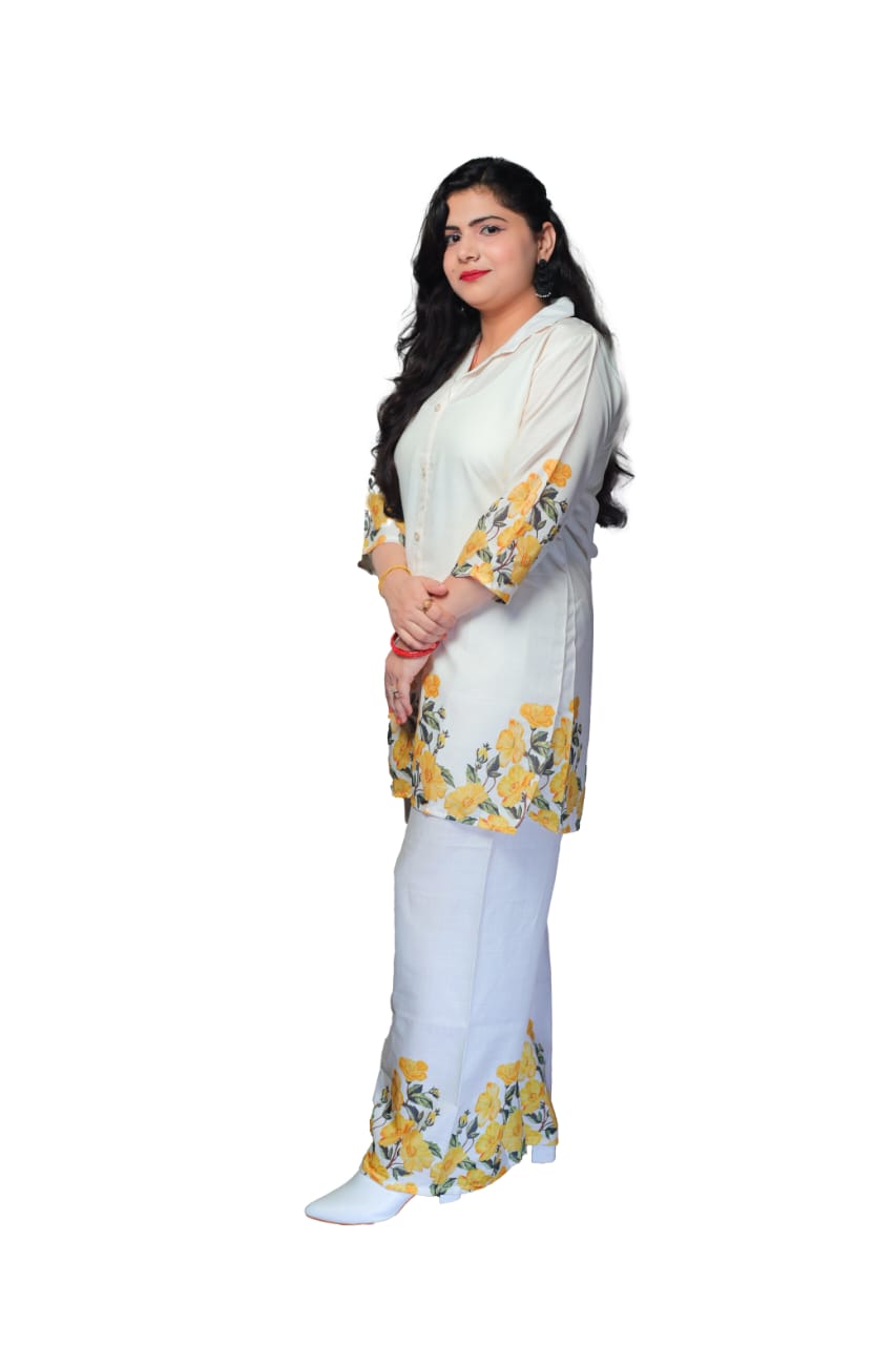 Golden Blossom Co-Ord