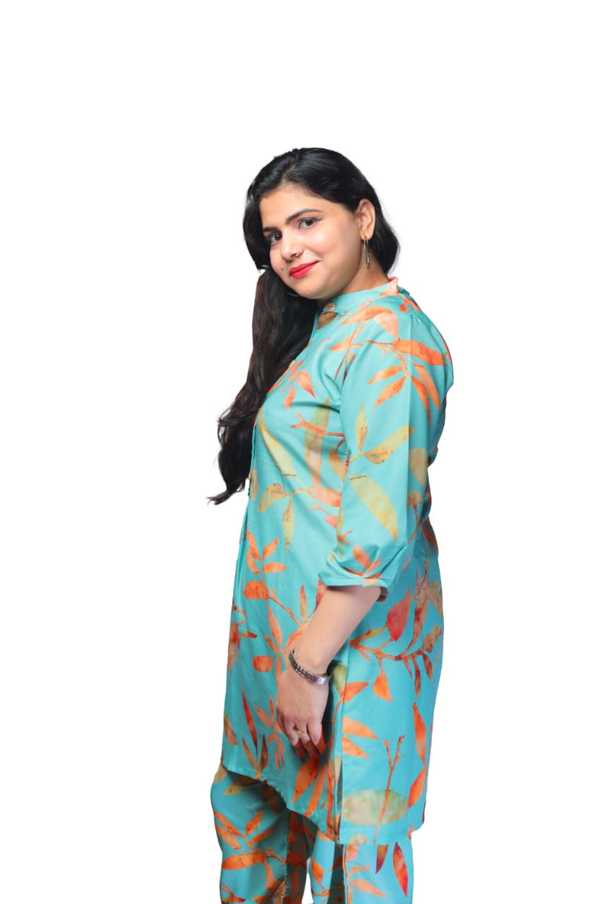 Ocean Blue Floral Co-Ord