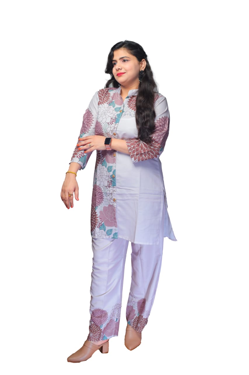 Chic Floral Co-Ord Set